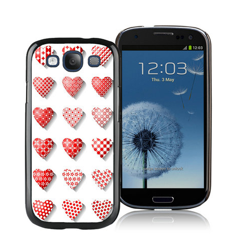 Valentine Cute Heart Samsung Galaxy S3 9300 Cases CWC | Women - Click Image to Close